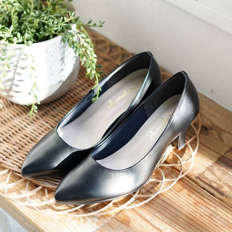 晴雨兼用 日本製 レイン ポインテッド パンプス 6cmヒール 走れるパンプス | SHOE FANTASY | 詳細画像9 