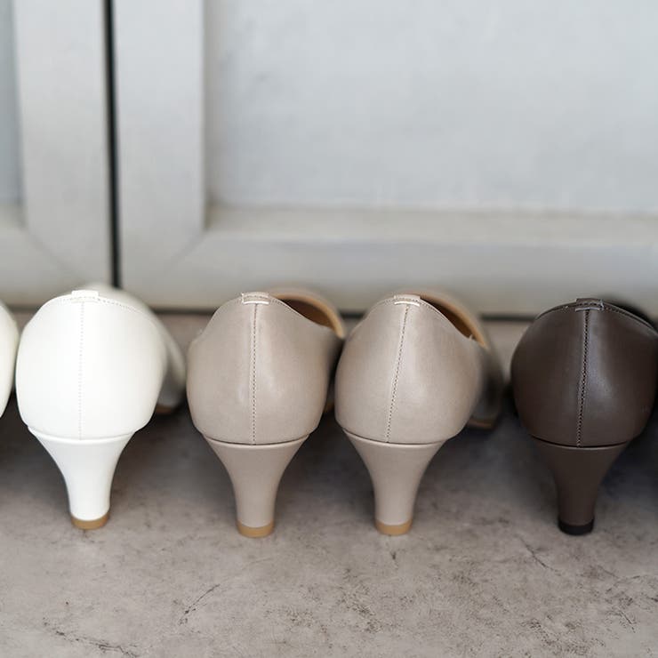 晴雨兼用 日本製 レイン ポインテッド パンプス 6cmヒール 走れるパンプス | SHOE FANTASY | 詳細画像7 