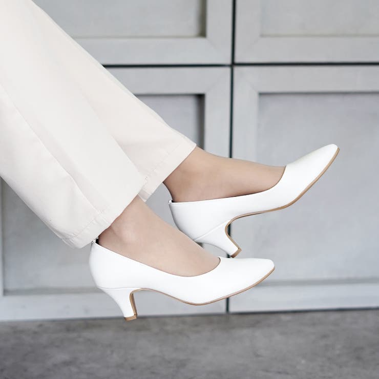 晴雨兼用 日本製 レイン ポインテッド パンプス 6cmヒール 走れるパンプス | SHOE FANTASY | 詳細画像18 