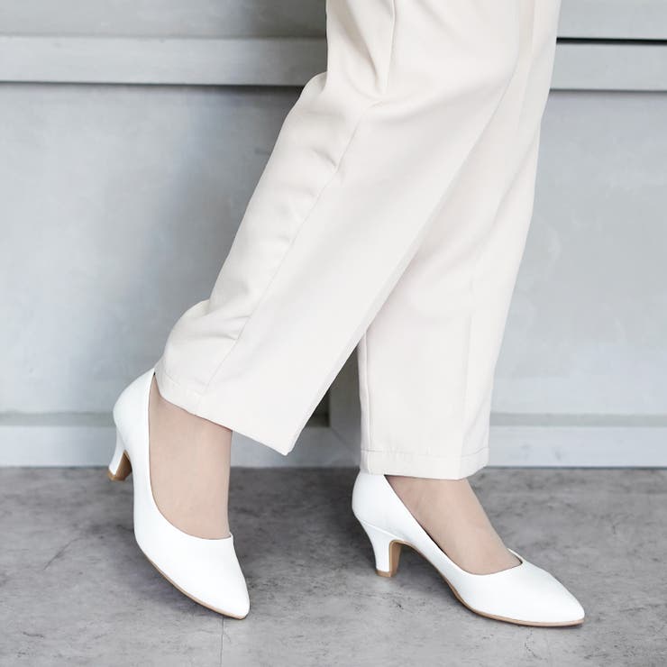 晴雨兼用 日本製 レイン ポインテッド パンプス 6cmヒール 走れるパンプス | SHOE FANTASY | 詳細画像20 