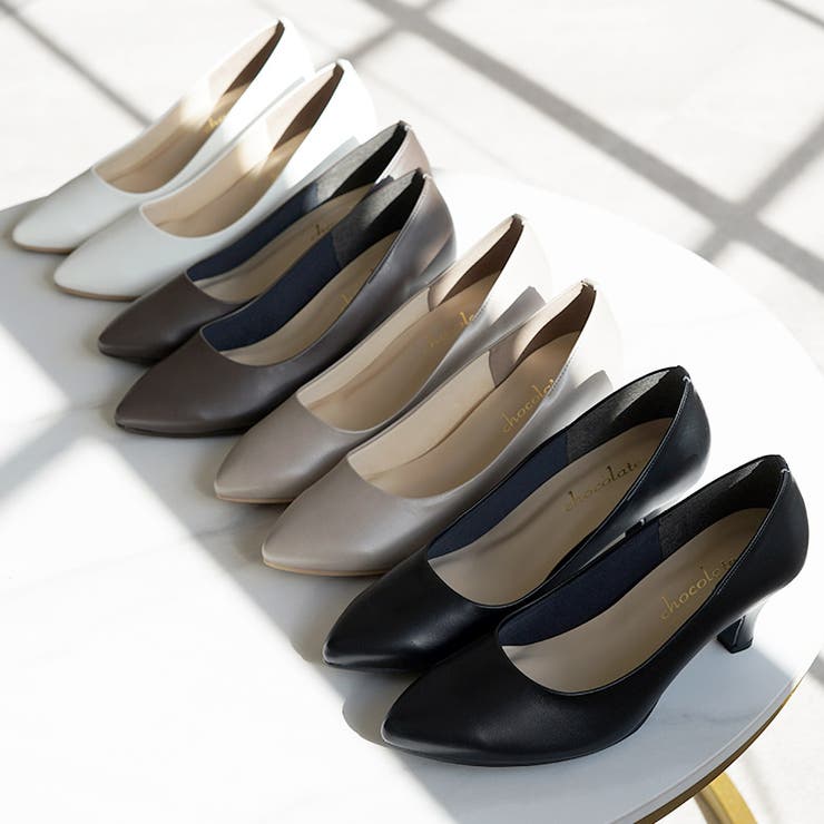 晴雨兼用 日本製 レイン ポインテッド パンプス 6cmヒール 走れるパンプス | SHOE FANTASY | 詳細画像8 