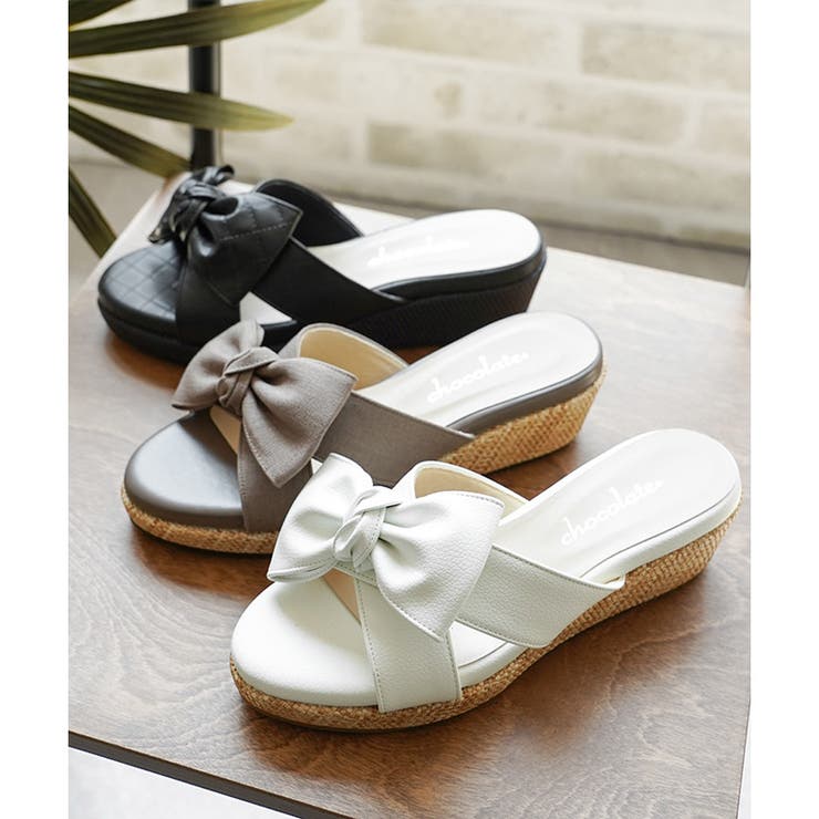 日本製 リボン ウェッジソール ジュートサンダル | SHOE FANTASY | 詳細画像36 