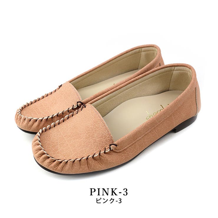 pink-3 | 日本製 モカシン シューズ | SHOE FANTASY