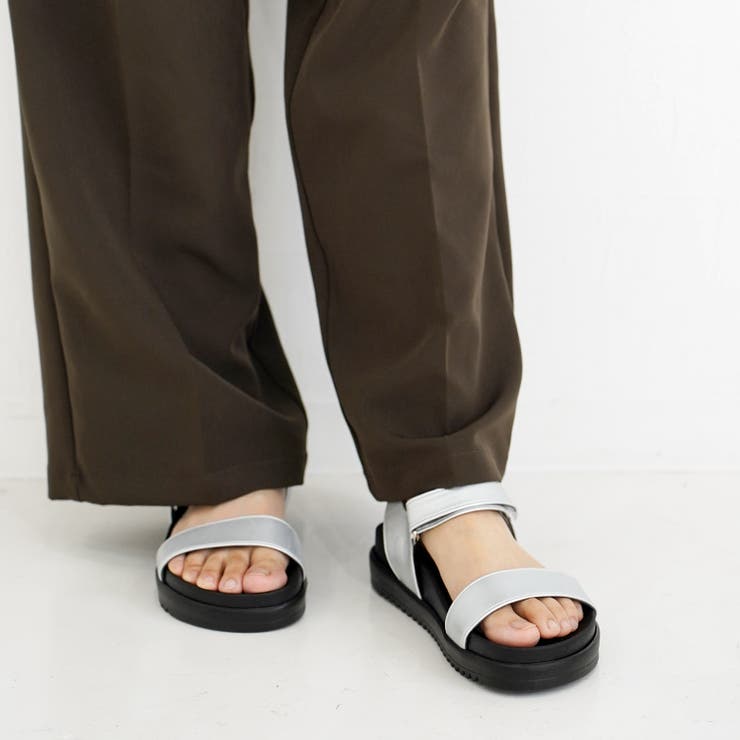 日本製 シンプル スポーツサンダル 痛くない 柔らかい | SHOE FANTASY | 詳細画像28 