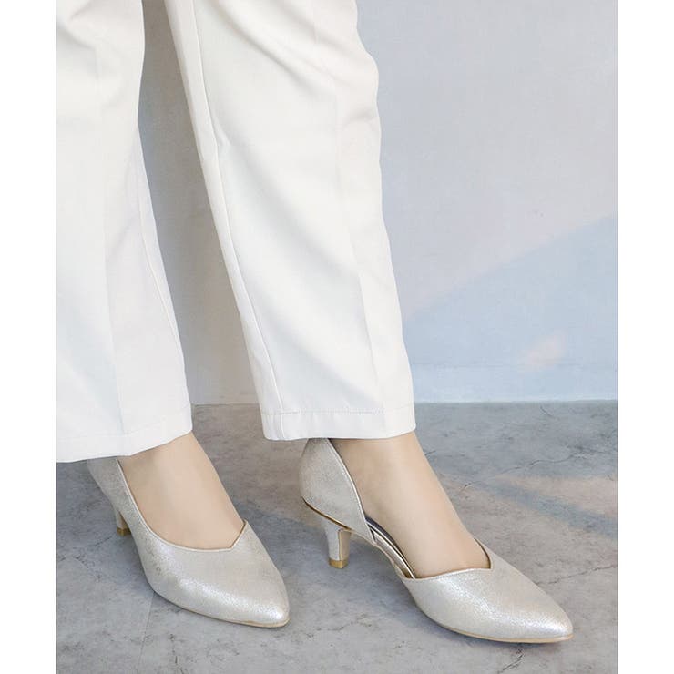 日本製 サイドオープン シンプル パンプス | SHOE FANTASY | 詳細画像27 