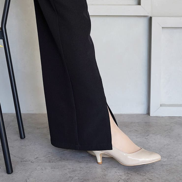 日本製 異素材切り替え デザインカットパンプス 晴雨兼用 レイン | SHOE FANTASY | 詳細画像19 
