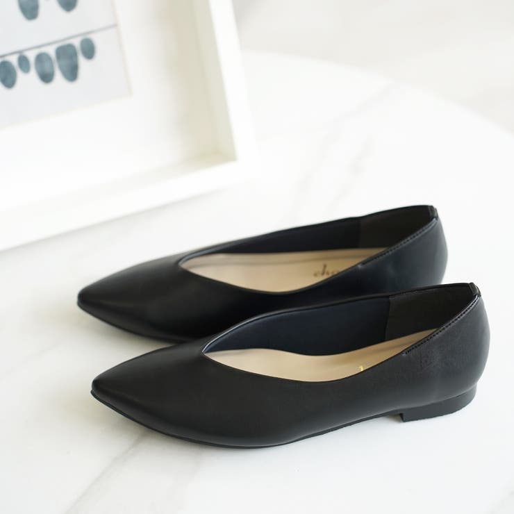 日本製 ポインテッドトゥ 深Ｖカット | SHOE FANTASY | 詳細画像28 
