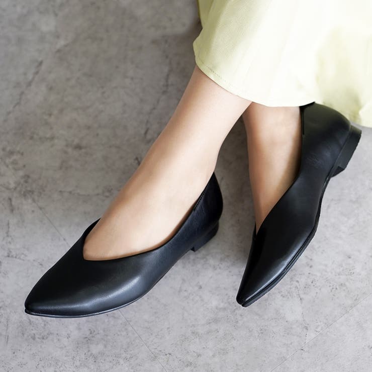 日本製 ポインテッドトゥ 深Ｖカット | SHOE FANTASY | 詳細画像35 