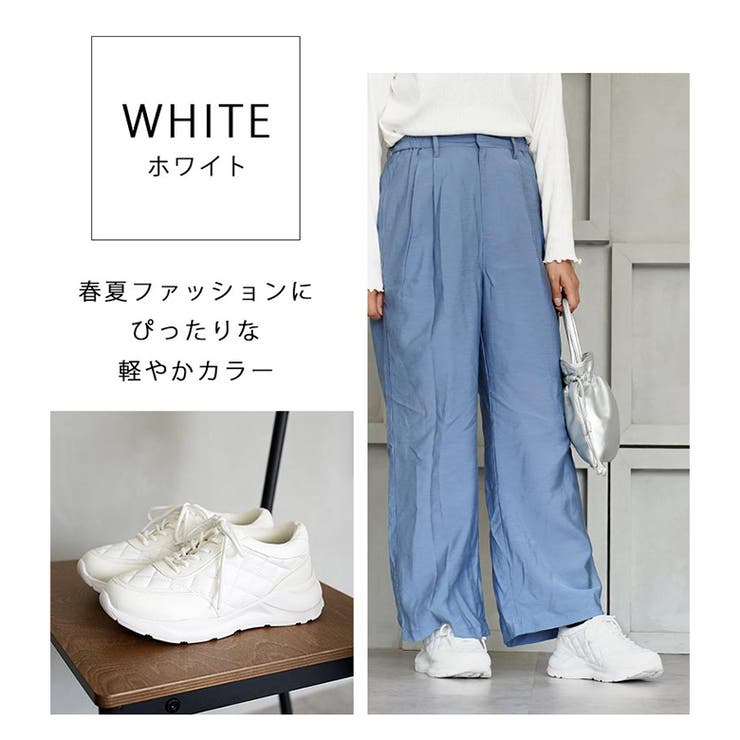 キルティング ラメ スニーカー ボリュームソール 厚底 | SHOE FANTASY | 詳細画像32 