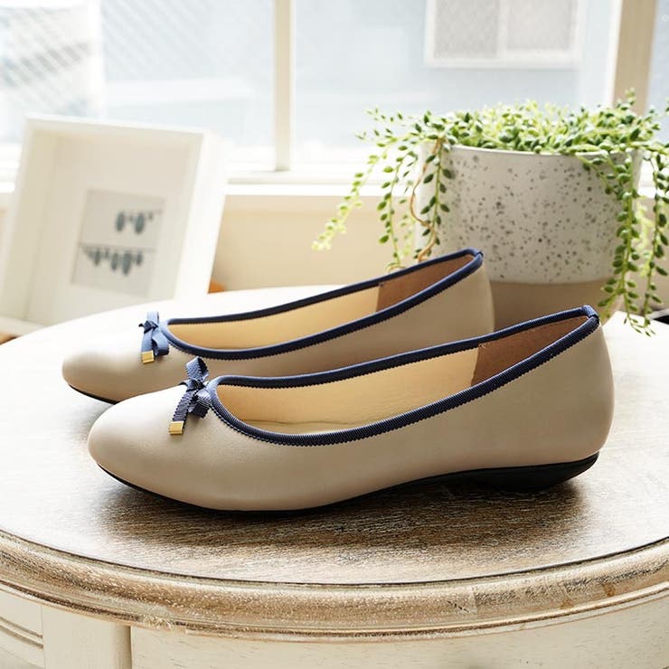 日本製 ストレッチリボンバレエシューズ 2cmヒール | SHOE FANTASY | 詳細画像19 