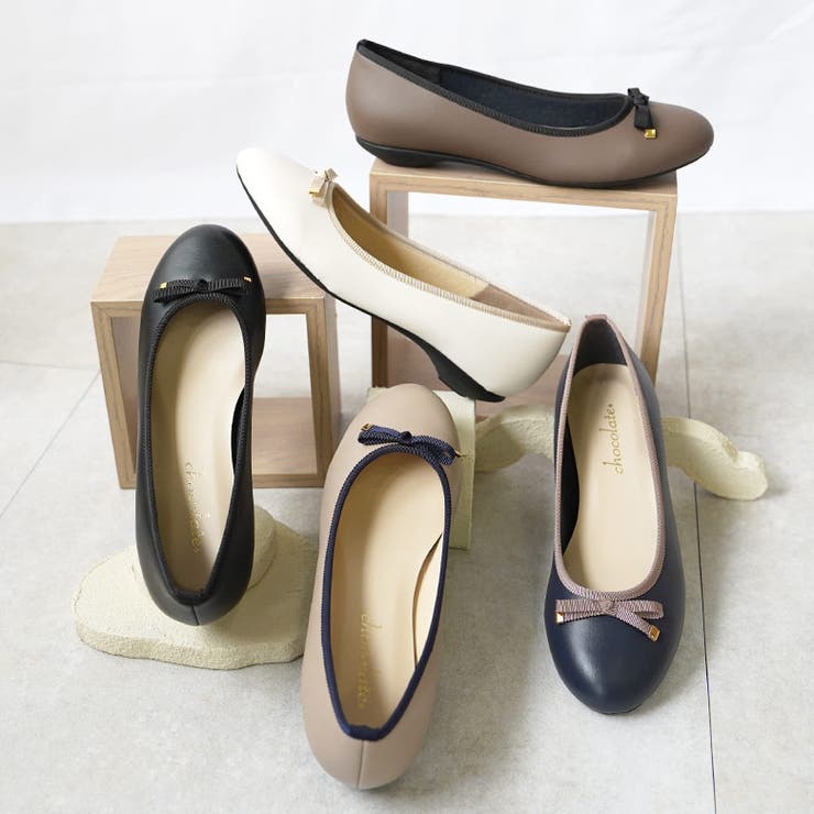 日本製 ストレッチリボンバレエシューズ 2cmヒール | SHOE FANTASY | 詳細画像28 