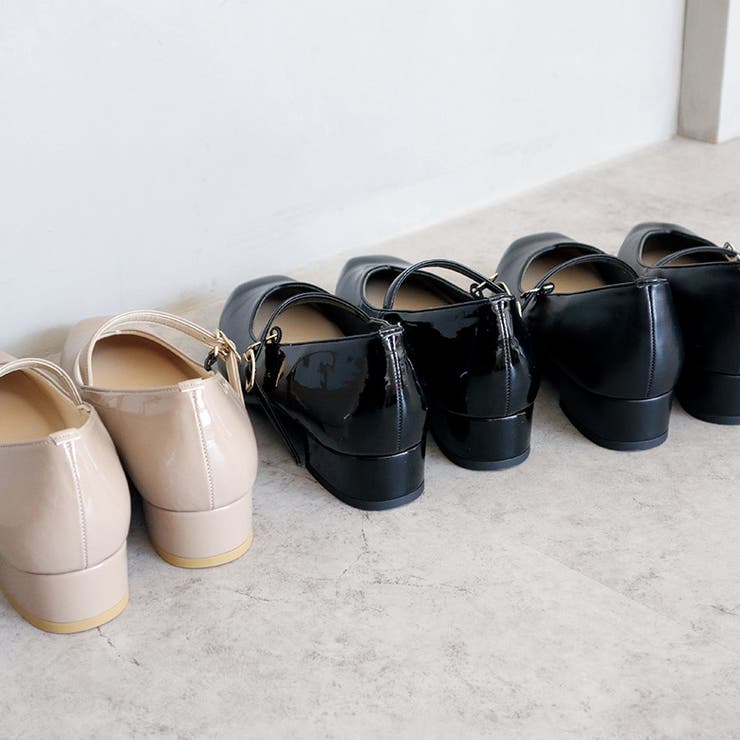 日本製 メリージェーン ストラップ パンプス 晴雨兼用 レイン | SHOE FANTASY | 詳細画像3 