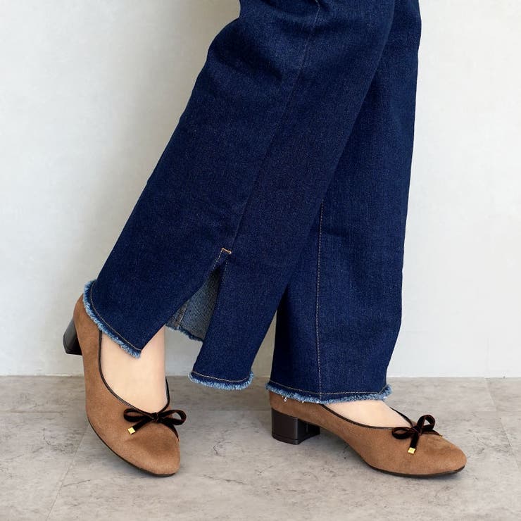 日本製 ベロアリボン ヒール バレエパンプス 晴雨兼用 レイン | SHOE FANTASY | 詳細画像25 