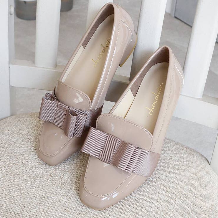 日本製 グログランリボン ローファー パンプス 晴雨兼用 レイン | SHOE FANTASY | 詳細画像18 