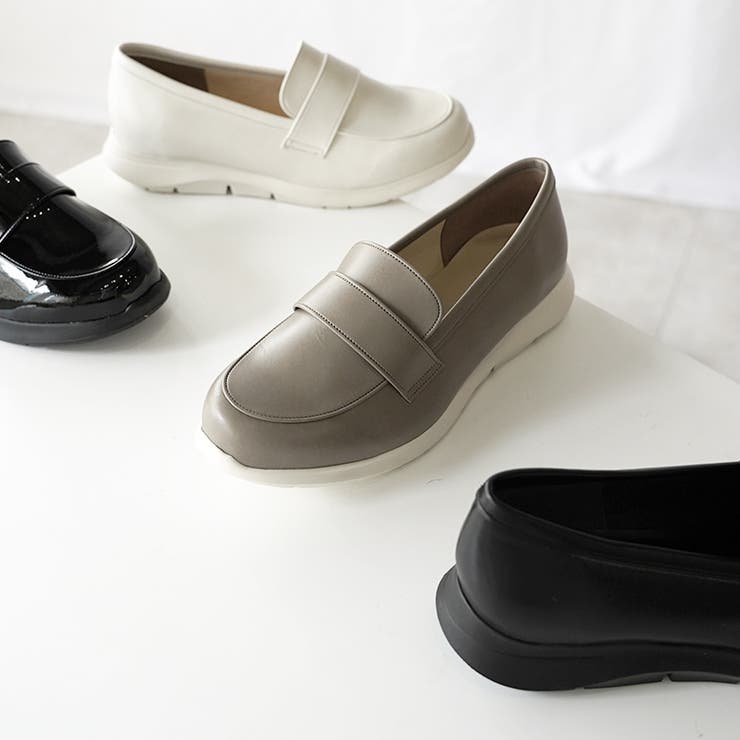 日本製 スニーカーソールローファー 晴雨兼用 レイン | SHOE FANTASY | 詳細画像40 