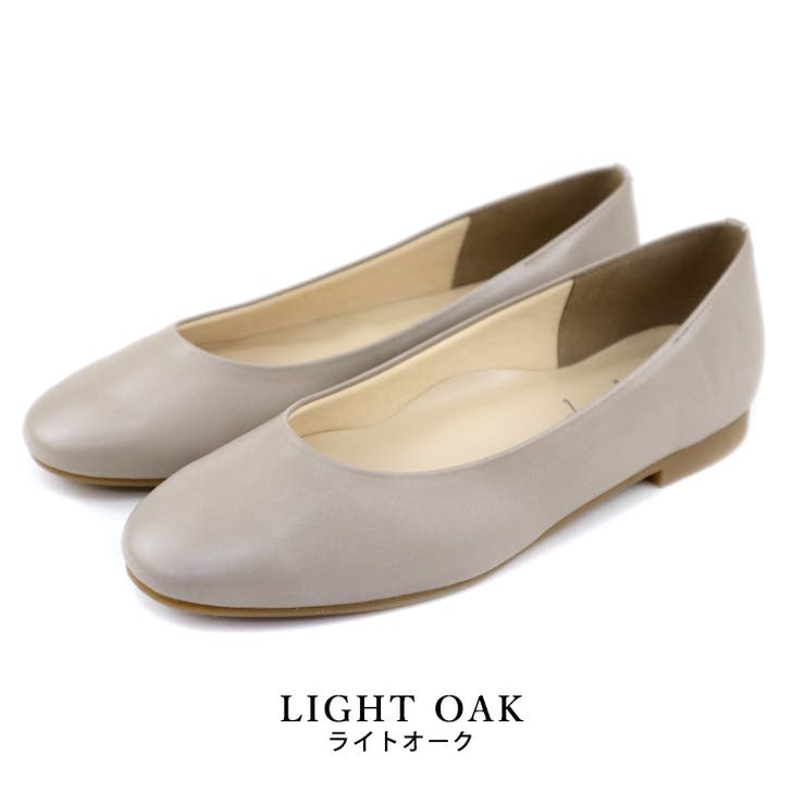 lightoak | 日本製 ラウンドトゥ フラット ソフトシューズ 晴雨兼用 レイン | SHOE FANTASY