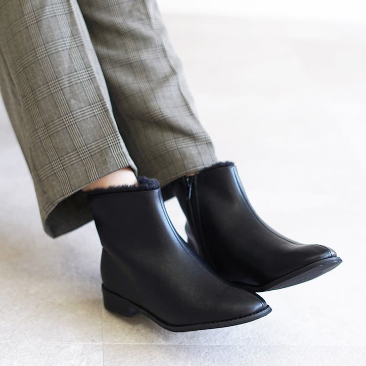 晴雨兼用 フェイクファー ショートブーツ | SHOE FANTASY | 詳細画像15 