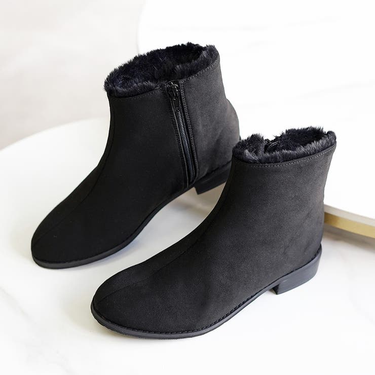 晴雨兼用 フェイクファー ショートブーツ | SHOE FANTASY | 詳細画像17 