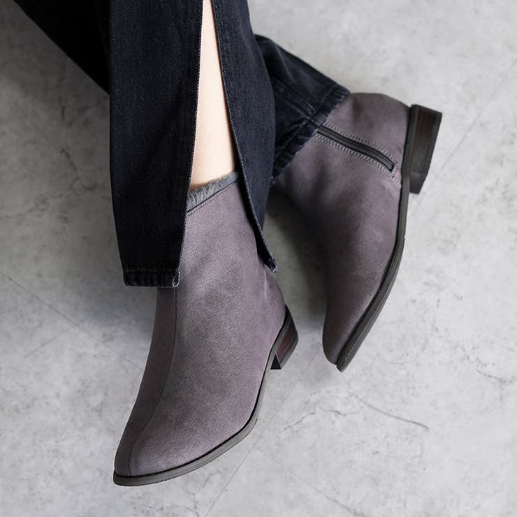 晴雨兼用 フェイクファー ショートブーツ | SHOE FANTASY | 詳細画像24 