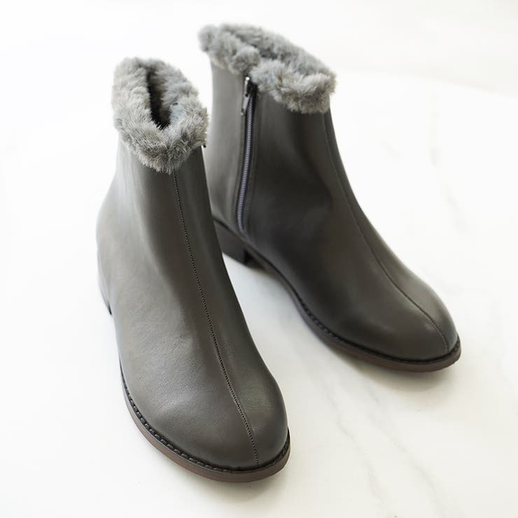 晴雨兼用 フェイクファー ショートブーツ | SHOE FANTASY | 詳細画像29 