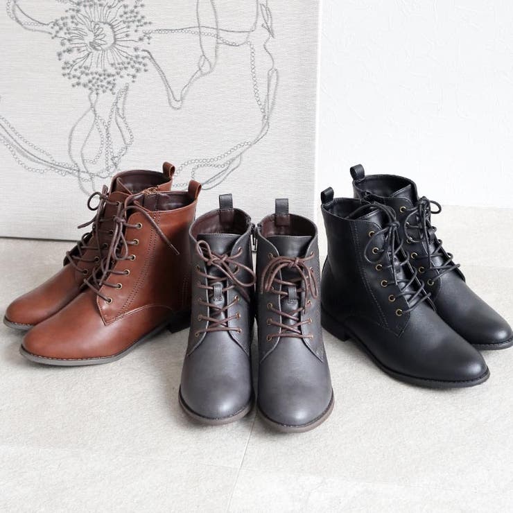 レースアップブーツ 定番 編み上げ | SHOE FANTASY | 詳細画像13 