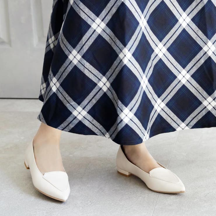 22AW 秋冬新作 日本製 ポインテッドトゥ シンプル ローファー パンプス  | SHOE FANTASY | 詳細画像37 