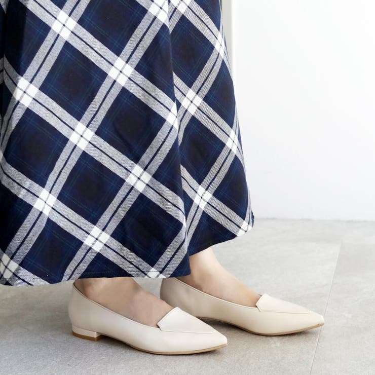22AW 秋冬新作 日本製 ポインテッドトゥ シンプル ローファー パンプス  | SHOE FANTASY | 詳細画像40 