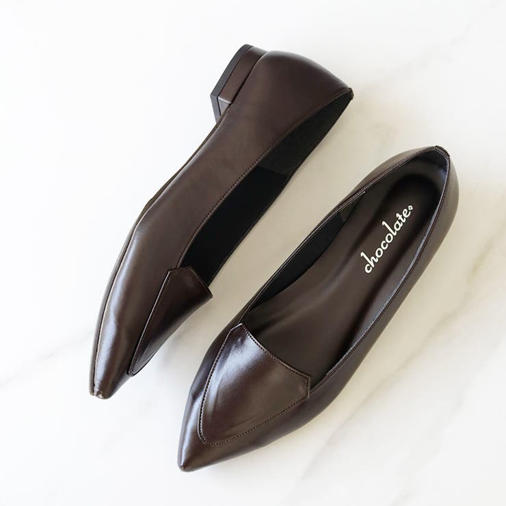 22AW 秋冬新作 日本製 ポインテッドトゥ シンプル ローファー パンプス  | SHOE FANTASY | 詳細画像19 