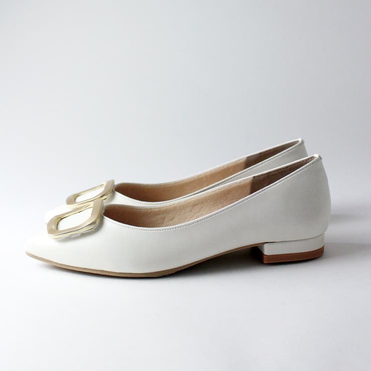 日本製 ポインテッドトゥ バックル パンプス 晴雨兼用 | SHOE FANTASY | 詳細画像27 