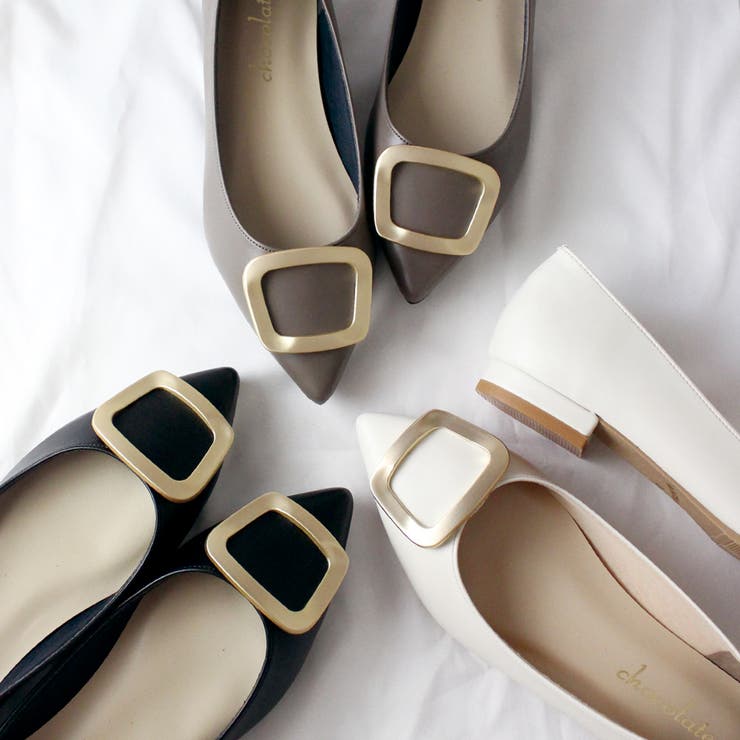 日本製 ポインテッドトゥ バックル パンプス 晴雨兼用 | SHOE FANTASY | 詳細画像34 