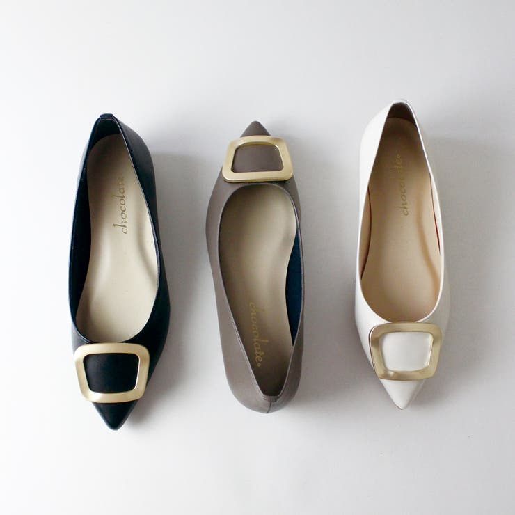 日本製 ポインテッドトゥ バックル パンプス 晴雨兼用 | SHOE FANTASY | 詳細画像37 