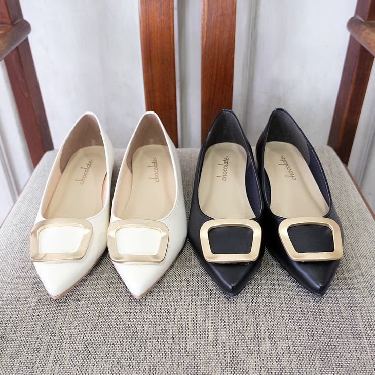 日本製 ポインテッドトゥ バックル パンプス 晴雨兼用 | SHOE FANTASY | 詳細画像39 