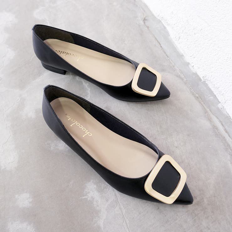 日本製 ポインテッドトゥ バックル パンプス 晴雨兼用 | SHOE FANTASY | 詳細画像14 