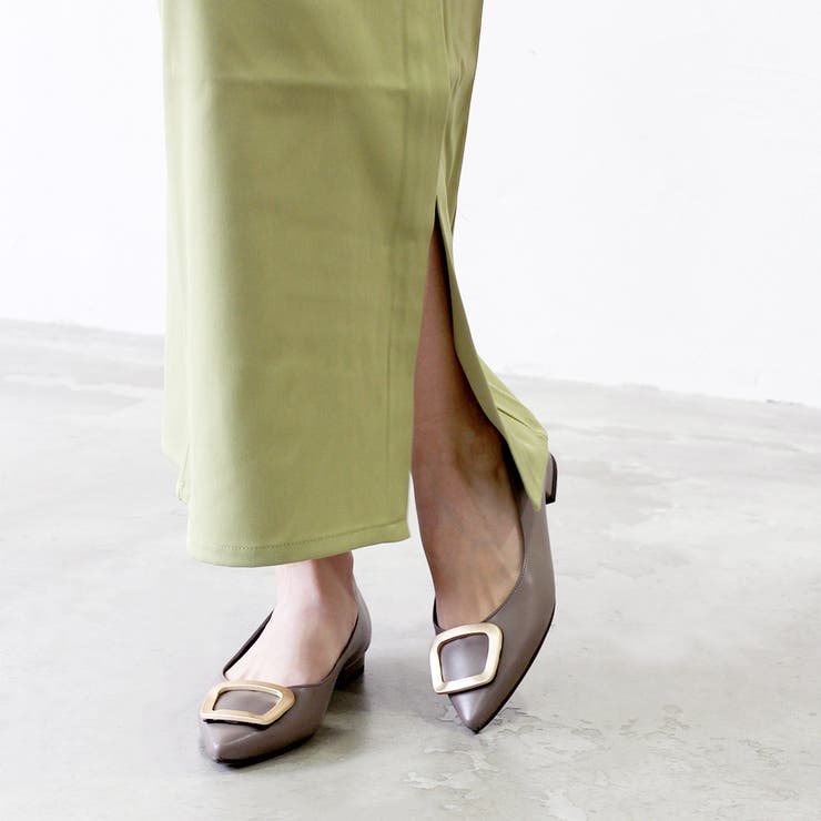 日本製 ポインテッドトゥ バックル パンプス 晴雨兼用 | SHOE FANTASY | 詳細画像24 