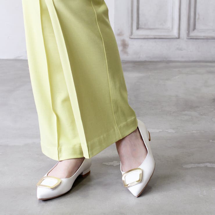 日本製 ポインテッドトゥ バックル パンプス 晴雨兼用 | SHOE FANTASY | 詳細画像30 