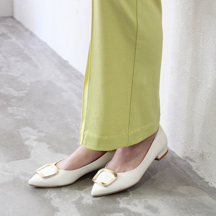 日本製 ポインテッドトゥ バックル パンプス 晴雨兼用 | SHOE FANTASY | 詳細画像33 