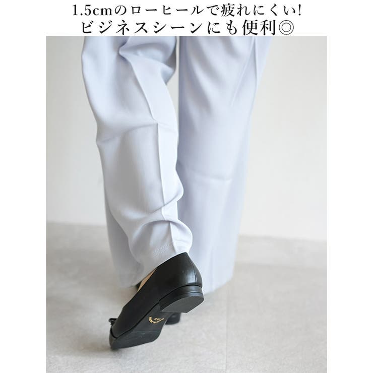 日本製 リボンバックル パンプス 晴雨兼用 レイン 撥水 | SHOE FANTASY | 詳細画像14 