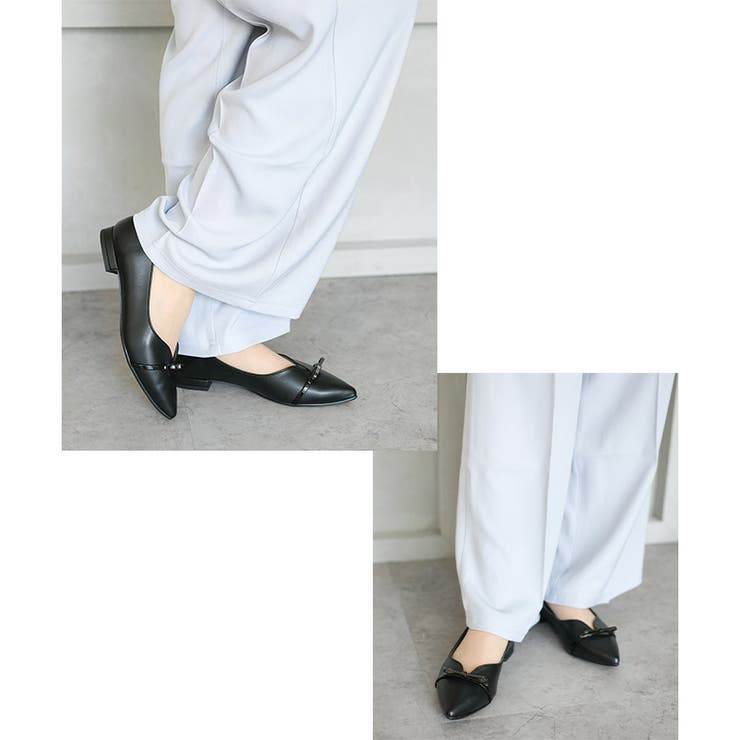日本製 リボンバックル パンプス 晴雨兼用 レイン 撥水 | SHOE FANTASY | 詳細画像21 