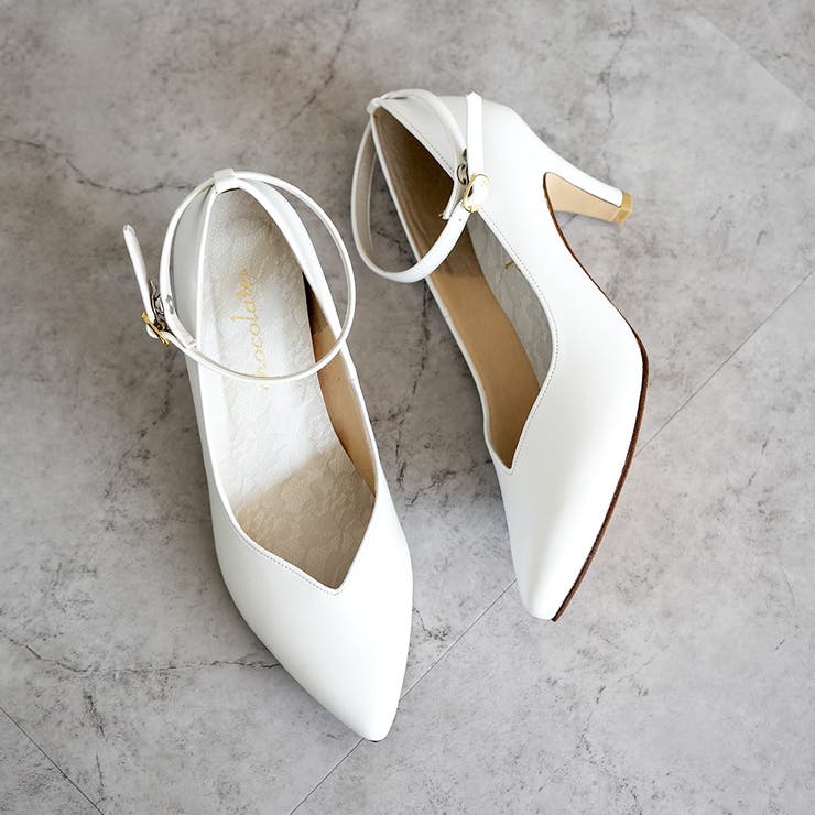 日本製 Vカット 2wayストラップ パンプス 晴雨兼用 レイン | SHOE FANTASY | 詳細画像26 