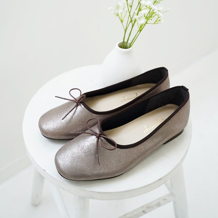 日本製 バレエシューズ ストレッチ[品番：OK000000381]｜SHOE FANTASY