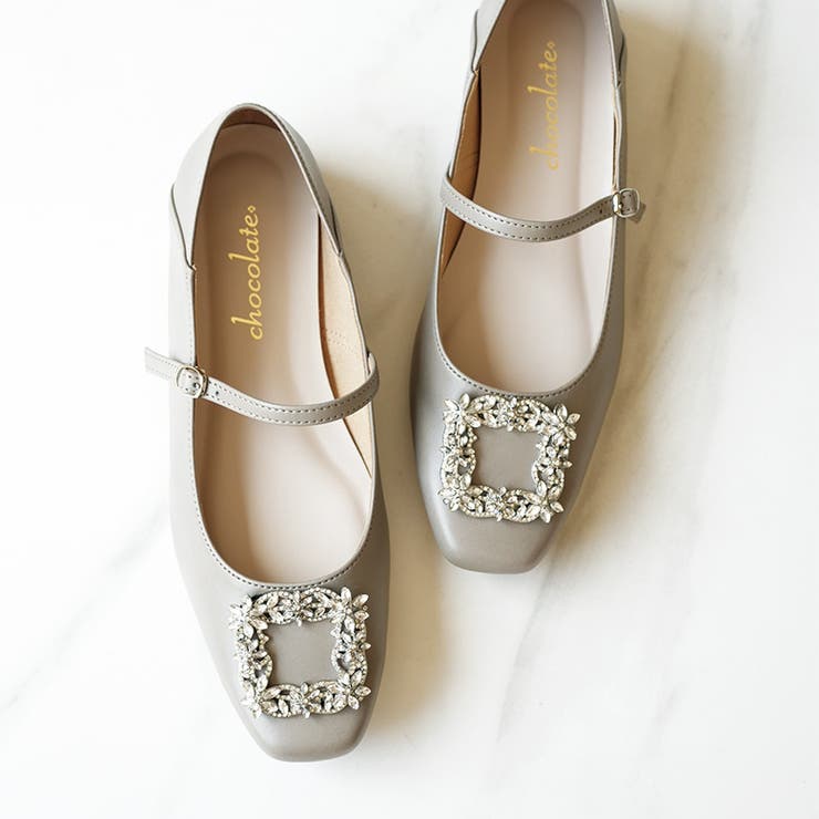 日本製 ビジューバックル メリージェーンパンプス 晴雨兼用 レイン | SHOE FANTASY | 詳細画像23 