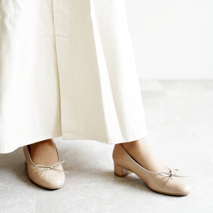 日本製 パイピング シンプル バレエシューズ 晴雨兼用 レイン | SHOE FANTASY | 詳細画像35 