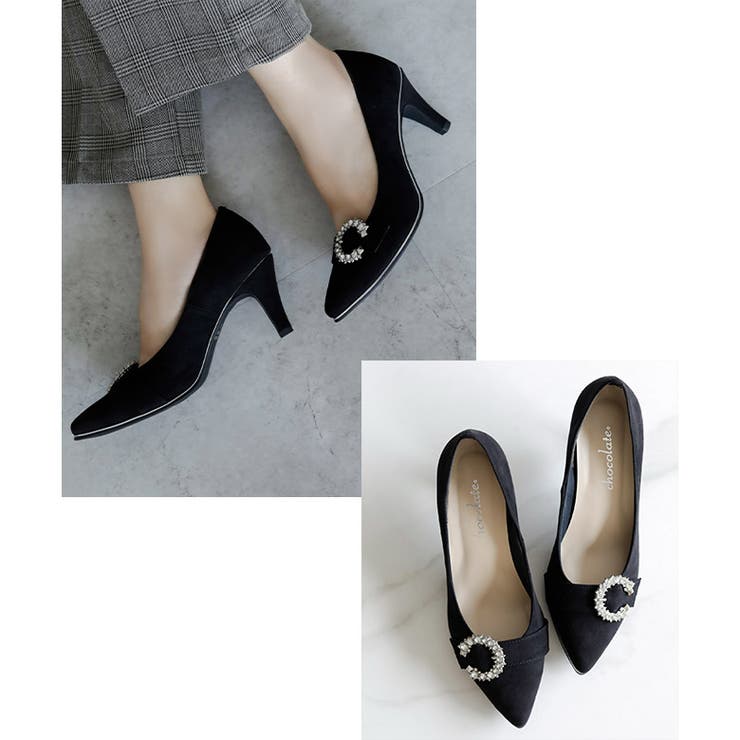 日本製 ビジューパンプス 晴雨兼用 撥水 | SHOE FANTASY | 詳細画像17 