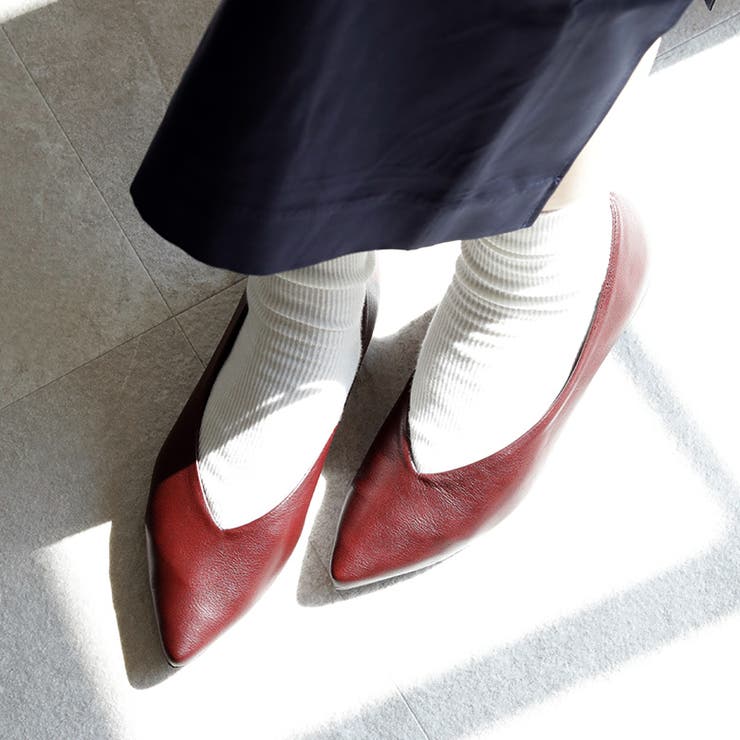 日本製 ポインテッドトゥ 深Ｖカット | SHOE FANTASY | 詳細画像60 