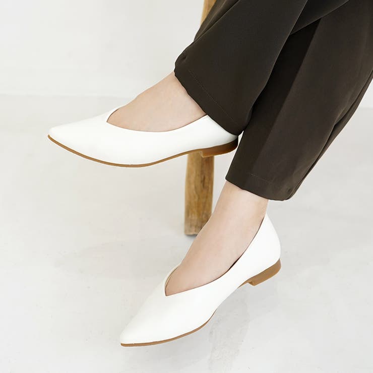 日本製 ポインテッドトゥ 深Ｖカット | SHOE FANTASY | 詳細画像47 