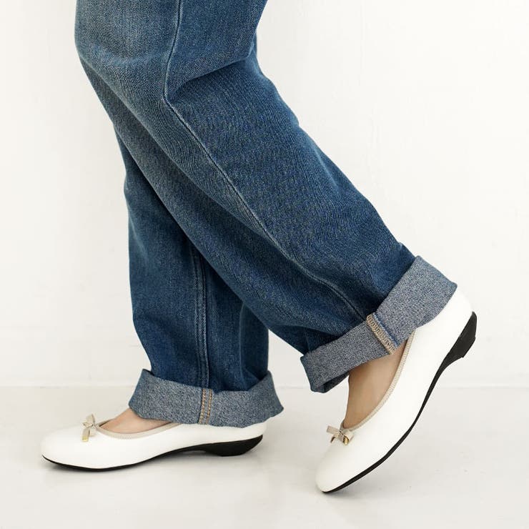 日本製 ストレッチリボンバレエシューズ 2cmヒール | SHOE FANTASY | 詳細画像33 