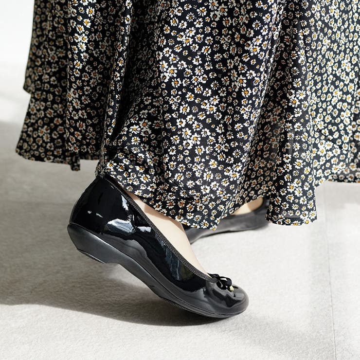 防水加工 リボン バレエシューズ | SHOE FANTASY | 詳細画像23 