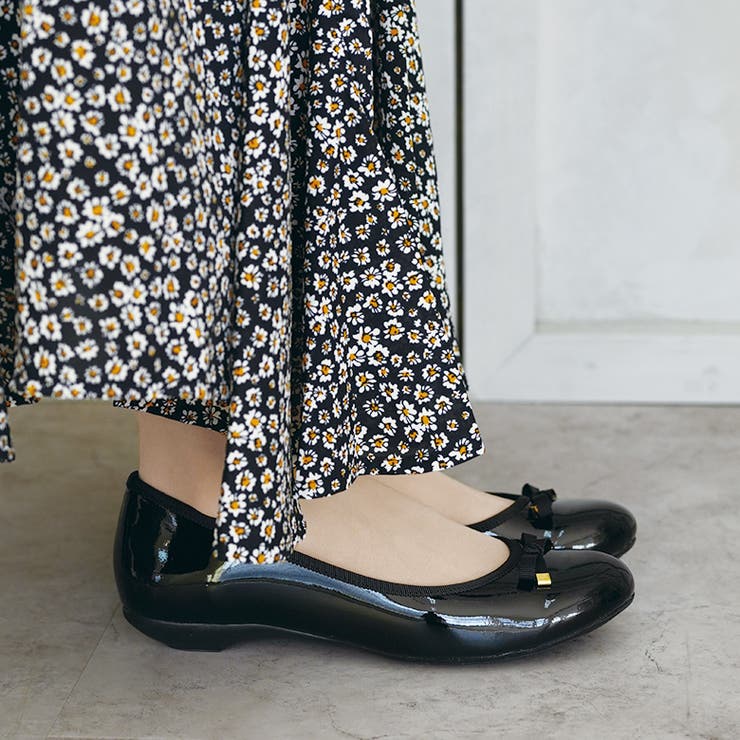 防水加工 リボン バレエシューズ | SHOE FANTASY | 詳細画像24 