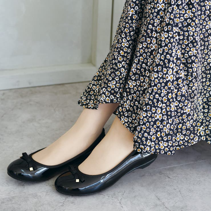 防水加工 リボン バレエシューズ | SHOE FANTASY | 詳細画像26 