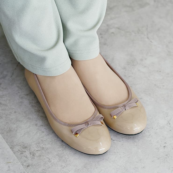 防水加工 リボン バレエシューズ | SHOE FANTASY | 詳細画像37 